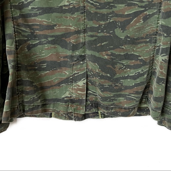 PAM & GELA Camo Army Utility Jacket Tencel Size Small Oversized Coat Cam… - Picture 13 of 16
